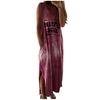 Vestido con estampado tie-dye, elegante y sexy, de estilo europeo y americano, con letras de moda.