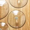 Tapa de Olla de Vidrio Templado Sin Borde, Tapa Redonda Universal para Cacerola con Asa, Tapa de Olla Transparente, Varios Estilos, 20cm Venta al por Mayor