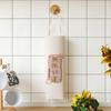 Ratinho Branco Decoração de Casa Tecido Bolsa de Armazenamento Multiuso Sacola Plástica Sacola Diversa Desenho Animado Fofo Texto Sacola de Lixo Armazenamento