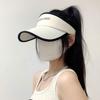 Sombrero pequeño de verano para mujer, con protección solar, anti-UV, para correr, deportes, con lengüeta de pato, con protección solar