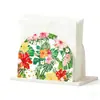 Suporte de Armazenamento de Papel Toalha de Madeira Suporte de Armazenamento de Guardanapos para Mesa de Jantar Caixa Organizadora Vertical Criativa de Papel Toalha para Sala de Estar