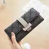 Cartera larga Priti para mujer, estilo japonés y coreano, personalizada, gran capacidad, para teléfono móvil, cartera de estudiante