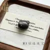 Colgante de Zorro Pixiu de Obsidiana Natural Nuevo Estilo Chino Obsidiana Plateada Gato Pulsera DIY Cadena para Clavícula con Forma de Corazón Obsidiana Dorada