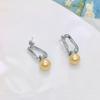 Pendientes de Moda de Gama Alta para Mujer, Brazaletes Elegantes para Oreja, Pendientes Largos con Borlas Estilo Vintage de Hong Kong con Circonitas y Perlas