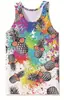 2026 Nuevo Popular Traje de Piña para Hombre Primavera y Verano Talla Grande Estampado Diseño 3D