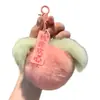 Nuevo Suceden Cosas Buenas Colgante Llavero de Felpa Hoja de Caqui Muñeca Conmemorativa Cultural y Creativa Decoración de Bolsa de Regalo para Niños