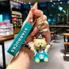 Llavero Starbucks Taza de Té con Leche Muñeco de Dibujos Animados Llavero de Coche Colgante para Bolso Máquina de Garra Regalo Pequeño Venta al por Mayor