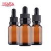 Botella de aceite esencial americano color té Boston, botella de vidrio de 30 ml, botella de aceite esencial de aromaterapia de 30 ml, venta al por mayor