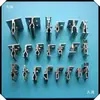 Grampos de junta de canto 760/820 resistentes ao vento para telhas de aço coloridas e grampos de liga de alumínio, grampos à prova de vento para telhado, grampos para suporte fotovoltaico