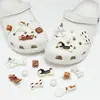 Accesorios Florales Perforados 3D Estilo Océano Iridiscente para Zapatos Desmontables Lindos Decoración de Estrella de Mar, Concha, Delfín Hebilla de Zapato Mayoreo
