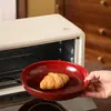 Juego de Cuencos Cerámicos para el Hogar Yao Bian Hong, Juego de Vajilla Esmaltada del Horno de Chaozhou, Cuenco para Ramen, Cuenco para Sopa, Cuenco para Arroz, Cuenco para Ensalada, Cuenco para Yogur