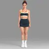 Conjunto de sujetador deportivo y leggings para yoga transfronterizo, diseño de bloques de color, cintura baja, secado rápido, adecuado para actividades al aire libre, uso casual y fitness, conjunto para mujer
