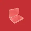 9.5 Rectangular 1.5 Alto Plástico PP Caja Papelería Dedo Dedo Tarjeta Bancaria Caja de Almacenamiento a Prueba de Polvo Caja para Tornillos Pequeños Accesorios de Reparación