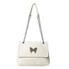 Bolso de Viajero de Alta Gama para Mujer 2025 Nuevo Bolso de Hombro con Textura de Moda Tendencia Primavera Popular Versátil Bolso de Cadena
