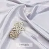 Tela satinada / Color liso seda traje antiguo Hanfu traje Tang Qipao ropa formal forro tela de satén de seda material