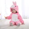 Roupas de Bebê para Outono, Macacão Espesso Peça Única, Pijama Infantil, Roupa para Exterior, Roupas Infantis Anyang, Macacão de Engatinhar Manga Longa Classe A