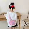 Bolsos Infantiles al por Mayor Transfronterizos Caricaturas Lentejuelas Lindo Unicornio Bolsos Cruzados para Niñas Nuevo Estilo Bolso de Hombro para Niña Pequeña