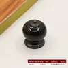 Manijas de Aleación de Zinc Coloridas para Puertas de Gabinete de Cerámica, Manijas de Armario, Accesorios de Muebles de Moda, Manijas de Cajón de un Solo Agujero