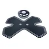 Parche Masajeador de Pulsos EMS con Control Remoto, Masajeador de Meridianos, Parche Masajeador para Cintura y Abdomen, Parche Masajeador para Hombros y Cuello, Masajeador