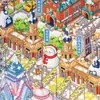 Pegatinas de Paisajismo Miniatura Grande Yuxian Edición Ciudad 10.0 Harbin Casa Tridimensional 3D Casa Tridimensional para Alivio del Estrés Infantil