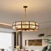Lámpara de araña estética para sala de estar de la dinastía Song Estilo chino Zen Villa Restaurante Lámpara de araña Nuevo estilo chino Hall Luz principal Lámpara de araña para sala de té