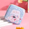 Bolsa de almacenamiento de toallas sanitarias para niñas pequeñas, portátil, para estudiantes, de gran capacidad, para tías, lindas toallas sanitarias con dibujos animados