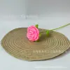 Rosas de Lã Acabadas Feitas à Mão Presentes para o Dia dos Namorados Dia dos Professores Rosas de Crochê Transfronteiriças Flores Artificiais Atacado