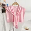 Nuevo Chal de Punto de Color Sólido, Delgado, Mezcla de Lana, Estilo Coreano para Mujer, Ropa Exterior Versátil para Primavera y Otoño, Chaleco Decorativo