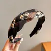 Cor Dopamina Aro de Cabelo de Aba Larga para Mulheres Topo Craniano Alto Pressão Cartão de Cabelo Verão Doce Bonito Faixa de Cabelo Acessórios de Cabelo com Sensação Avançada