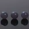 Contas Soltas de Jade Hetian Atacado, Contas de Ágata de Qinghai, Contas Redondas de Água Clara Coloridas, Rosa Raiz de Lótus, Azul, Roxo Fumê Acessórios para Joias