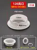 Acero Inoxidable Campana Plana Salida de Aire para Pared Exterior Tubo de Escape de Campana de Cocina Malla de Ventilación Cubierta Parabrisas de Extracción Viento de Extracción