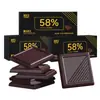 Chocolate Negro 100%, Chocolate Negro Puro Diario, Manteca de Cacao Pura, Cero Azúcar Añadido, Snacks Estilo Ruso