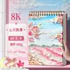 Cuaderno de bocetos en blanco A4 para niños, libro de imágenes, grosor doble, espiral doble, papel de dibujo para jardín de infantes, libro de arte para pintar, estudiantes de primaria