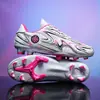 Zapatos de Fútbol Profesionales de Entrenamiento para Niños, Zapatos Deportivos para Atletismo y Carrera de Hombres, Zapatos con Tacos para Estudiantes de Primaria, Zapatos para Niños