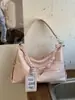 Bolso Bandolera de Moda para Mujer 2025 Estilo Caliente Moda Nicho Cuero Suave Bolso de Hombro para el Trabajo Retro Versátil Bolso de Axila Transfronterizo