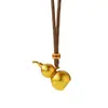 Collar brújula de mortero valiente en oro antiguo y oro del mismo estilo de Wei Xue, cadena de clavícula simple de alta gama, moda exquisita, para mujer