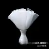 Papel de embrulho para buquê de fio spray fio de pérola onda dupla material de gaze para florista material de papel de embrulho