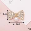 Accesorios de joyería de lazo directo de fábrica diy carcasa de teléfono pegatinas de belleza zapatos con agujero para taladrar materiales de decoración de joyería