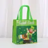 Bolsa de Regalo para Fiesta Bolsa de Empaque Impermeable Bolsa de Compras Bolsa No Tejida Al Por Mayor Bolsa de Regalo Impresa para Festival Irlandés