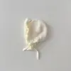 Chapéu de Bebê Coreano Qiunan Outono e Inverno Novo Chapéu de Tricô Franzido Chapéu de Lã com Proteção para Orelhas de Renda Atacado