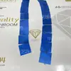 Decoração de Casamento em Shopping de Hotel Cor Dourada Prateada 5cm 5cm Quadrado Fio de Lantejoulas Cortina de Lantejoulas