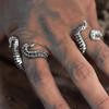 Amazon venta caliente transfronteriza anillo de pulpo tentáculo para pareja anillo de animal unisex anillo de ganchillo