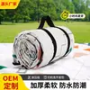 Esterilla de Picnic Ultrasónica, Esterilla Impermeable para Viajes de Primavera y Otoño, Esterilla Espesa para Césped, Tienda de Campaña al Aire Libre, Esterilla para Festivales de Música y Playa