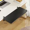Tablero de extensión para escritorio, escritorio de oficina sin taladrar, organizador de escritorio expandible, plegable, ampliado y alargado, tablero de extensión con reposabrazos