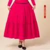 Ropa para Danza Cuadrada Nuevo Conjunto Otoño e Invierno 2024 Ropa Dorada de Terciopelo para Actuación de Danza Ropa para Danza del Abanico Femenina