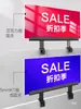 Soporte de Exhibición Grande para Carteles de Tienda de Ropa, Tablero de Exhibición Central, Etiqueta de Precio con Pinza, Separadores de Productos para Estantes de Supermercado, Señales de Descuento