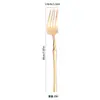 Juego de Cubiertos de Acero Inoxidable para Viajes Internacionales de Amazon, Diseño de Cintura Delgada, Juego de 4 Piezas de Cuchillo para Bistec, Tenedor, Cuchara y Cucharita de Té