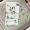Pulsera de Mariposa de Cristal Nueva Primavera y Verano 2025 Lujo Asequible Nicho Gama Alta Dulce Elegante Fresco Estilo Pulsera para Mujeres