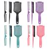 Peine especial para mujer, masajeador, peine hueco, forma esponjosa, dientes anchos, Shunfa, estilo casero, juego, peine para masaje de cabeza