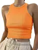 2026 Amazon Aliexpress Ropa de Mujer Transfronteriza Europea y Americana Primavera y Verano Camiseta sin Mangas de Canalé de Color Sólido Chaleco Ropa Interior